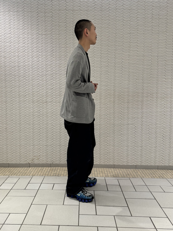 オンオフ兼用可能！メランジニットイージージャケット