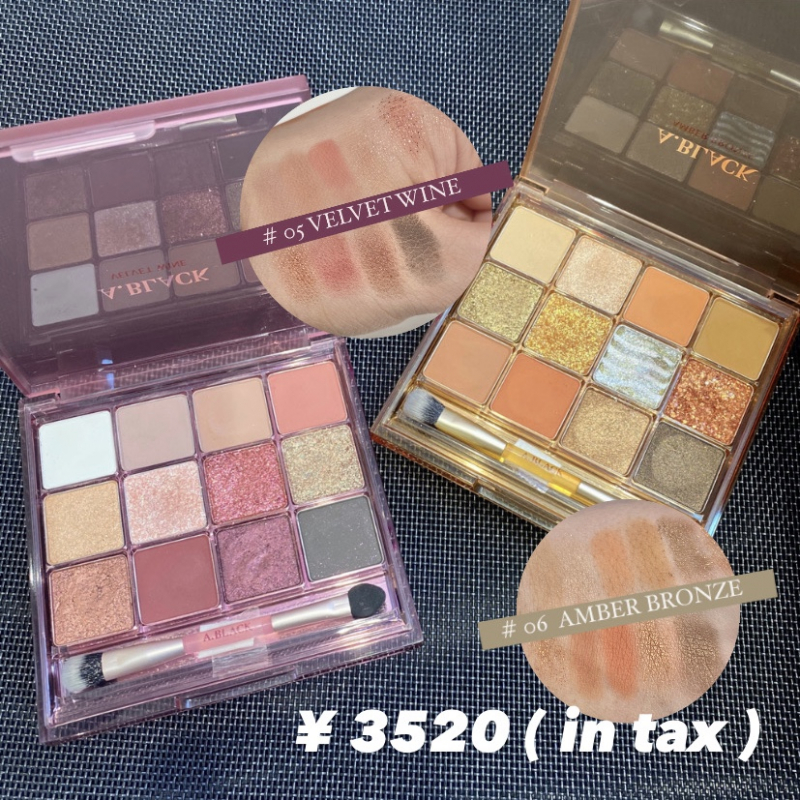 アイシャドウパレット新色入荷致しました👀🎁❣️