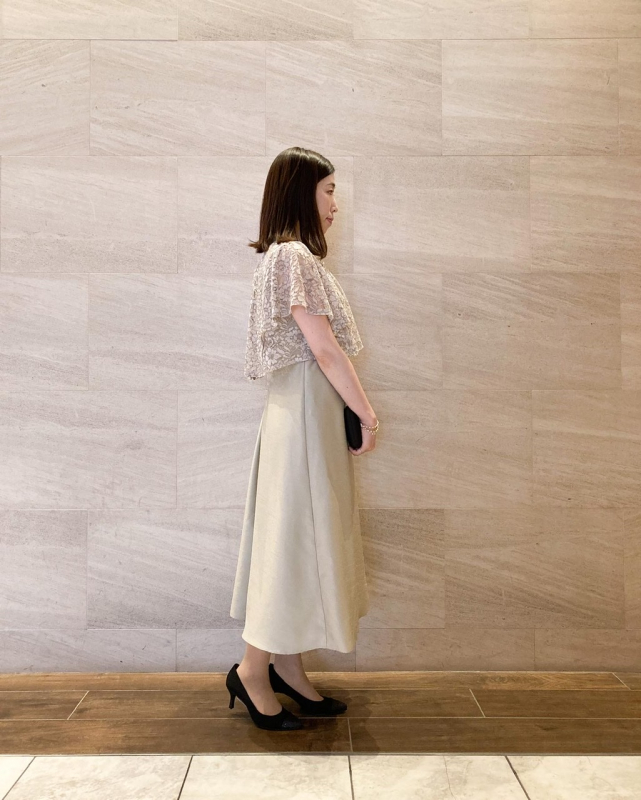 Lace blouse dress