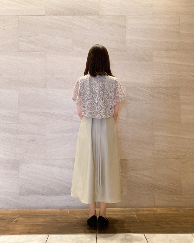 Lace blouse dress