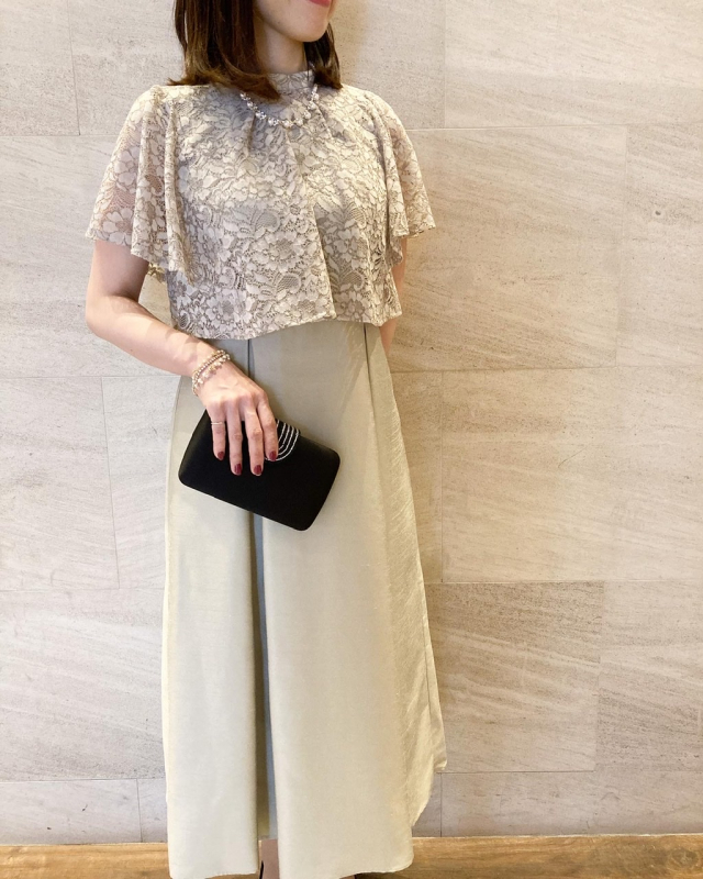 Lace blouse dress