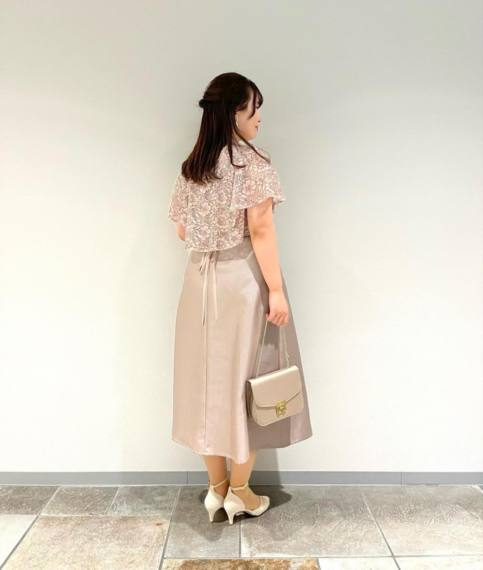 ⁡ 〜Lace blouse dress〜 ⁡