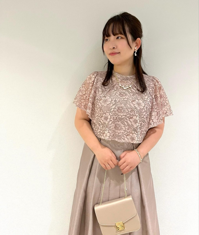 ⁡ 〜Lace blouse dress〜 ⁡
