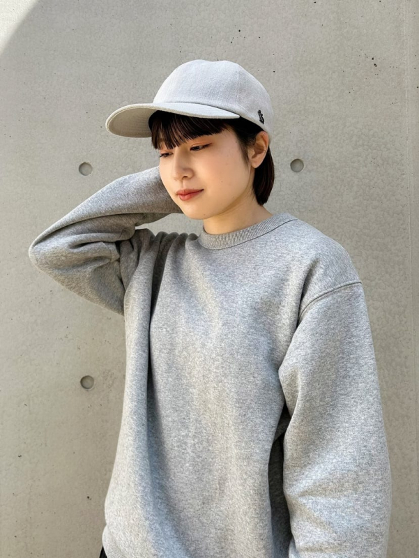 ヘンプ素材のシンプル大人キャップ