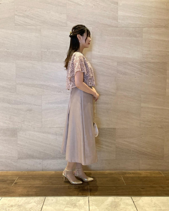 ⁡〜Lace blouse dress〜 ⁡