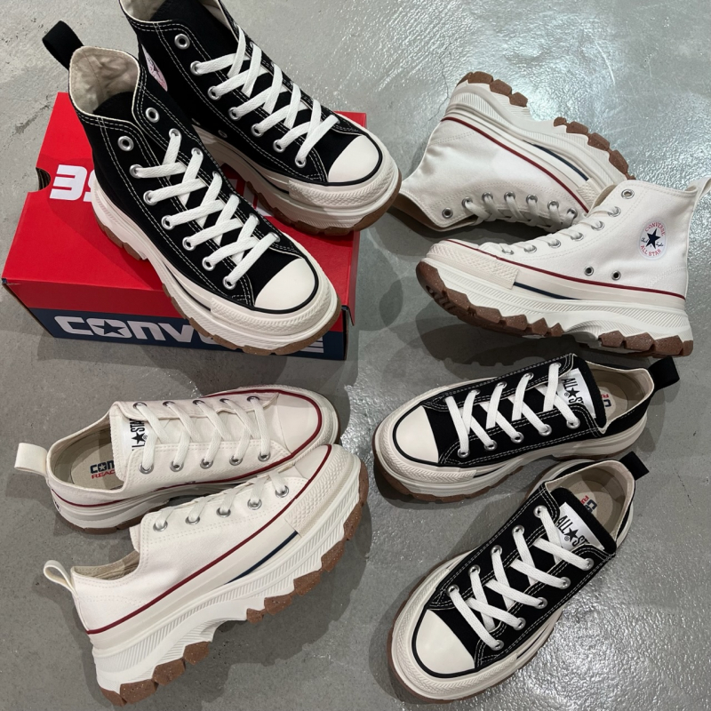 ☆再入荷‼CONVERSE　A/S(R)　TREKWAVE　BLACK＆WHITE☆