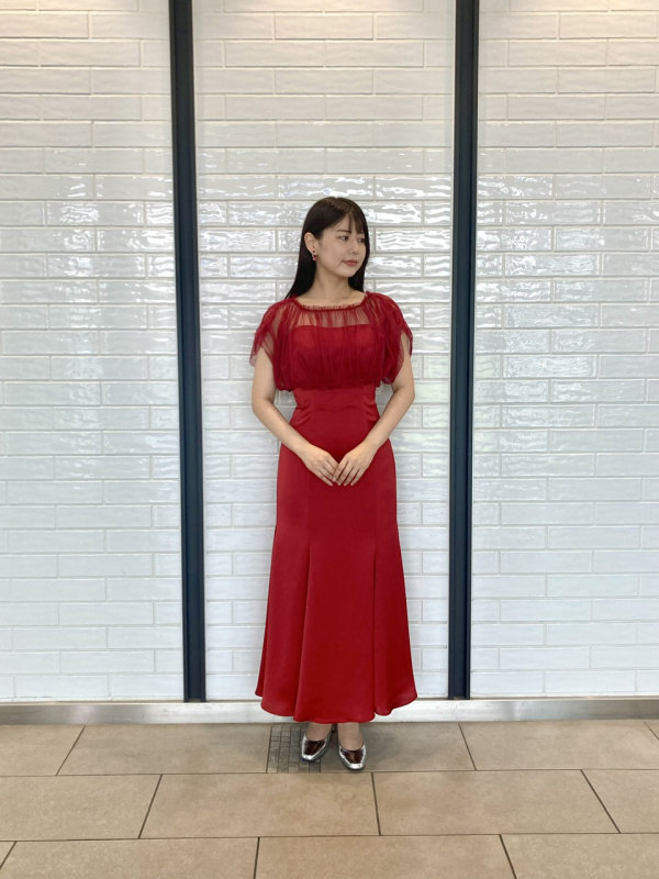 ストレートパンツ Aimer オケージョン 結婚式 ドレス