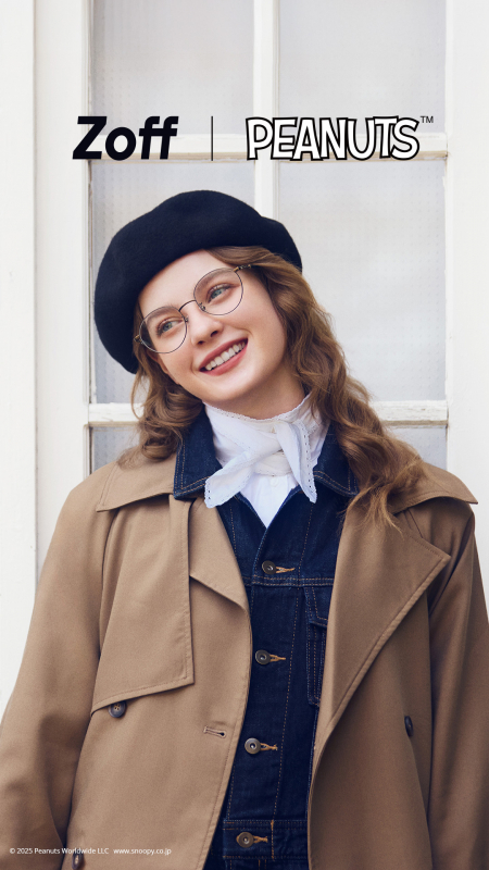 「Zoff PEANUTS COLLECTION(ゾフ ピーナッツコレクション)」の新作アイウェアを、2025 年 11 月 7 日(金)より販売