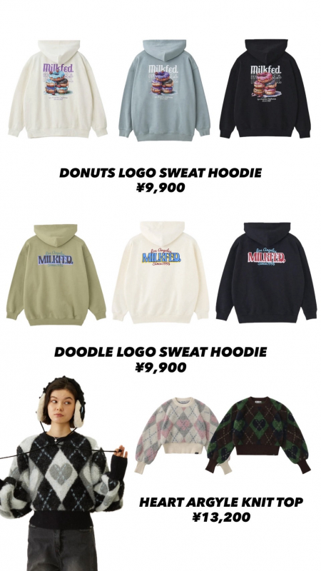 🍭MILKFED. 今週の新作アイテム🍭