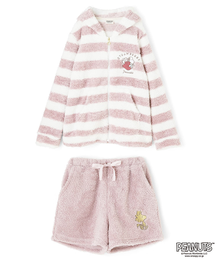 4F【San-ai resort northely】スヌーピーイチゴルームウェア🍓🐶