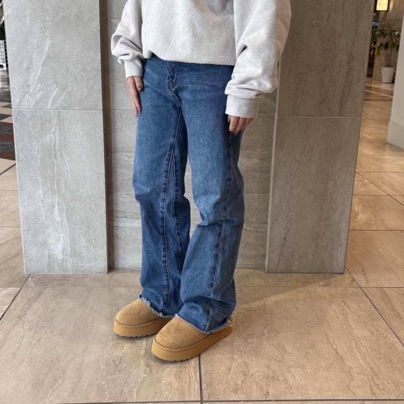 『ABC SELECT 厚底ボアブーツ』