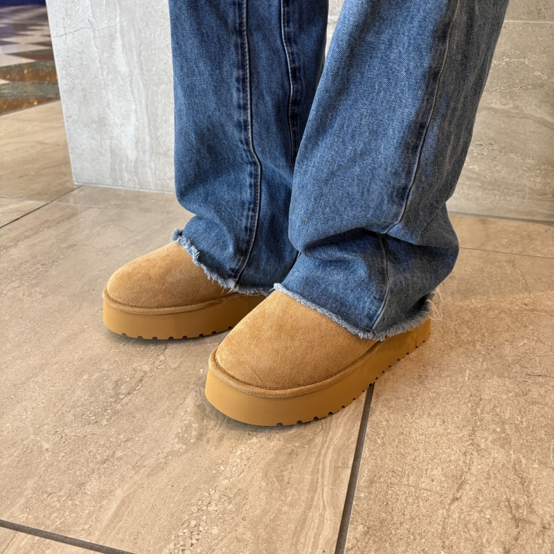 『ABC SELECT 厚底ボアブーツ』