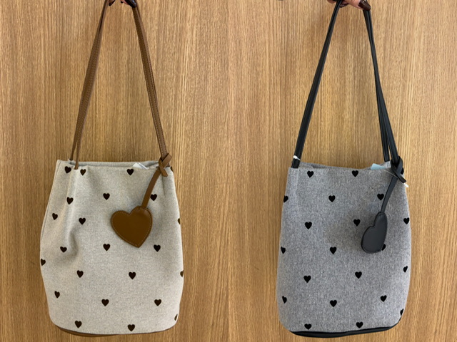 ハート柄バッグ🩷