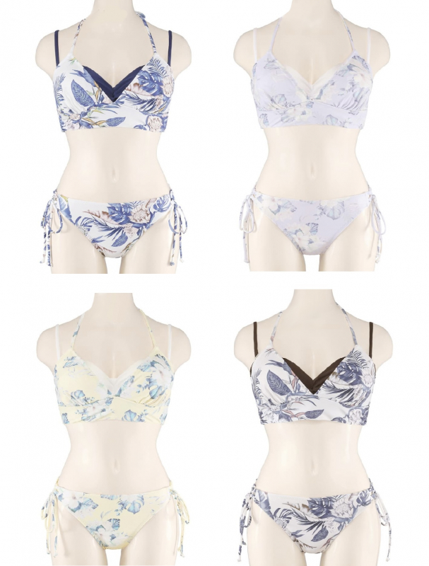 4F【San-ai Resort northerly】FUWAMARU レイヤードノンワイヤービキニ🫧🐠