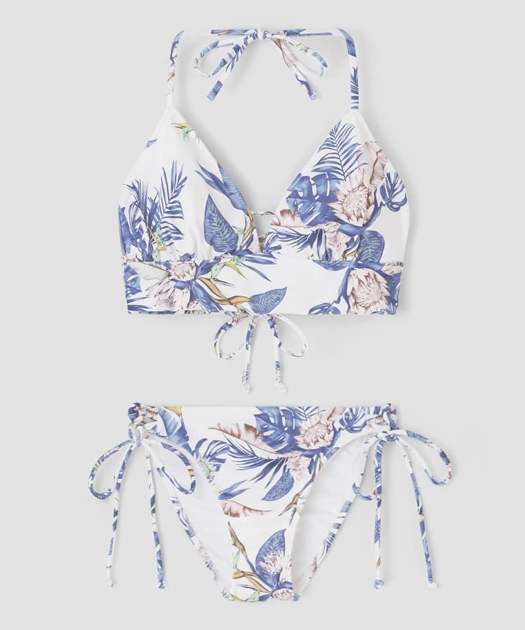 4F【San-ai Resort northerly】FUWAMARU レイヤードノンワイヤービキニ🫧🐠