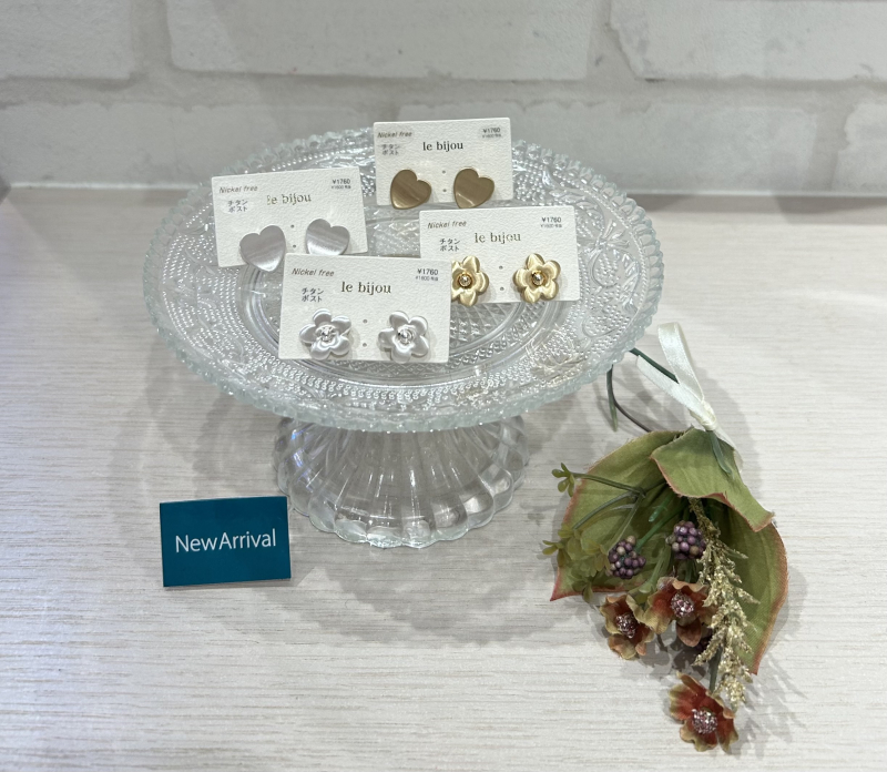 サティーナ加工ピアス☝️