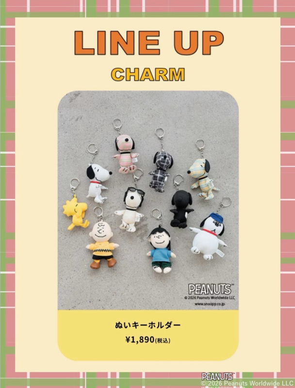 SNOOPY × LOWRYS FARM コラボアイテム登場⭐️