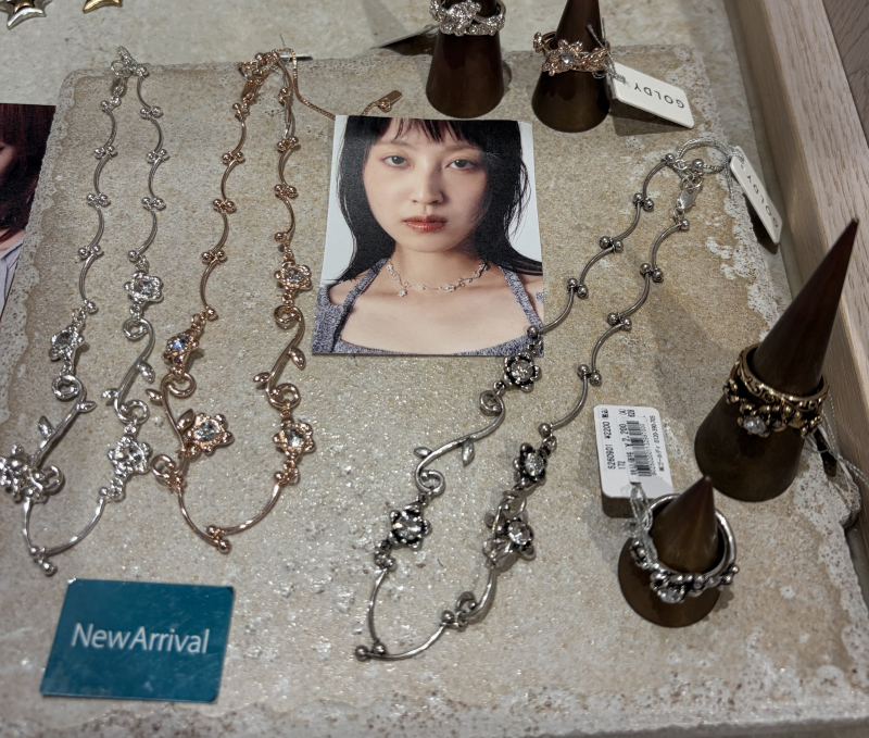 ヴィンテージ風個性的ネックレス⛓️